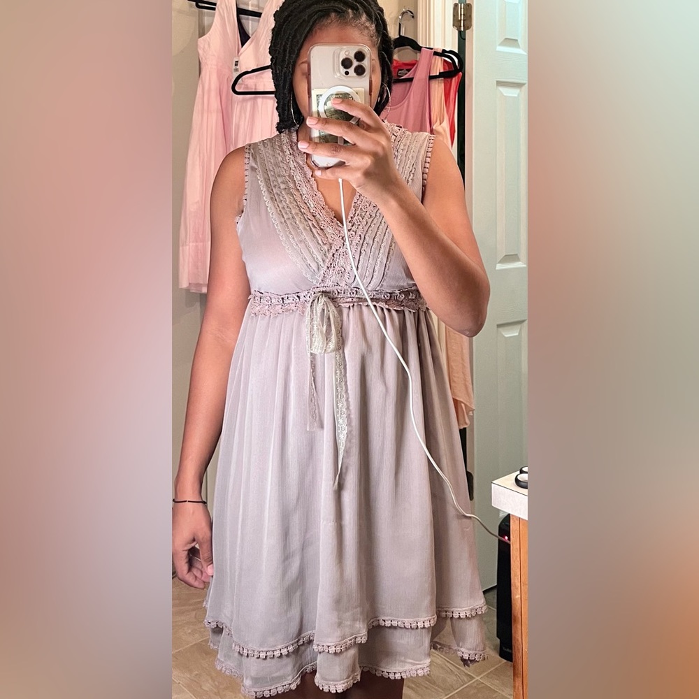 Studio Y -Tan Dress Size 7/8